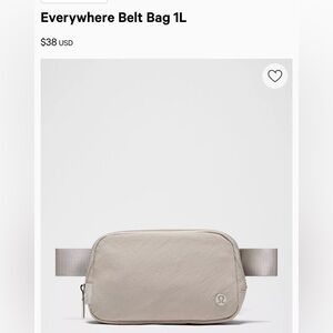 Lululemon Belt Bag